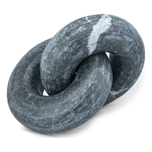 Meridian Furniture Knot Green Marble Decorative Knot
