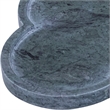 Meridian Furniture Rimini Green Clover Shaped Marble Tray