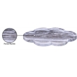 Meridian Furniture Rimini Panda Clover Shaped Marble Tray