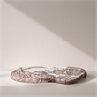 Meridian Furniture Arezzo Brown Marble Tray
