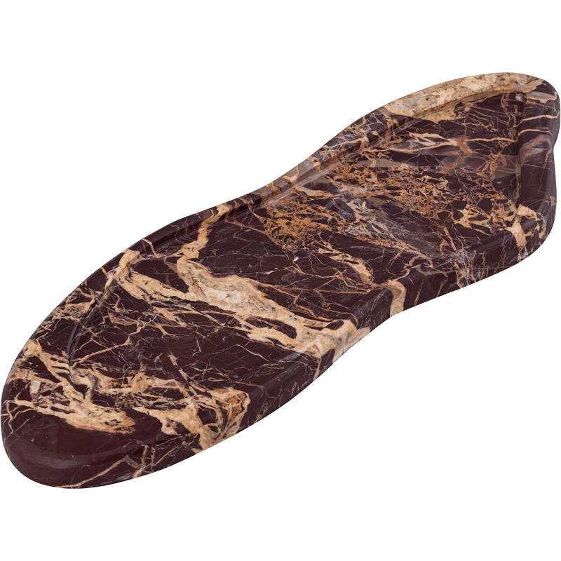 Meridian Furniture Arezzo Cherry Marble Tray