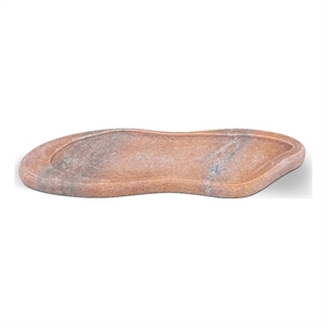 Meridian Furniture Arezzo Pink Marble Tray