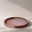 Meridian Furniture Barletta Pink Round Marble Tray
