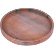 Meridian Furniture Barletta Pink Round Marble Tray