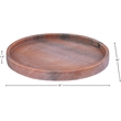 Meridian Furniture Barletta Pink Round Marble Tray