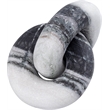 Meridian Furniture Knot Panda Marble Decorative Knot