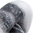 Meridian Furniture Knot Panda Marble Decorative Knot