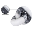 Meridian Furniture Knot Panda Marble Decorative Knot