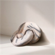 Meridian Furniture Knot Pink Marble Decorative Knot