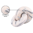 Meridian Furniture Knot Pink Marble Decorative Knot