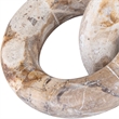 Meridian Furniture Rings Beige Marble Decorative Chain Links