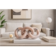 Meridian Furniture Rings Pink Marble Decorative Chain Links