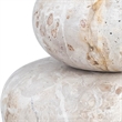 Meridian Furniture Pumpkin Beige Marble 3pc. Decorative Object