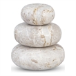 Meridian Furniture Pumpkin Beige Marble 3pc. Decorative Object