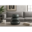 Meridian Furniture Pumpkin Black Marble 3pc. Decorative Object