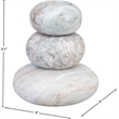 Meridian Furniture Pumpkin Brown Marble 3pc. Decorative Object
