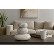 Meridian Furniture Pumpkin Brown Marble 3pc. Decorative Object