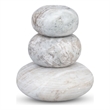 Meridian Furniture Pumpkin Brown Marble 3pc. Decorative Object