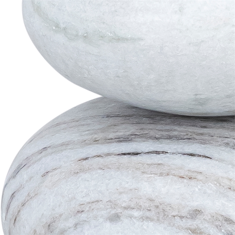 Meridian Furniture Pumpkin Panda Marble 3pc. Decorative Object
