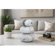 Meridian Furniture Pumpkin Panda Marble 3pc. Decorative Object