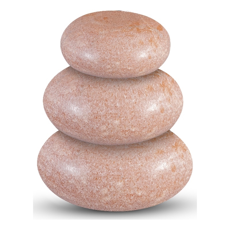 Meridian Furniture Pumpkin Pink Marble 3pc. Decorative Object