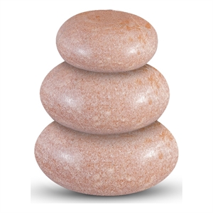 Meridian Furniture Pumpkin Pink Marble 3pc. Decorative Object