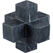 Meridian Furniture Jack Black Marble Decorative Jack Object