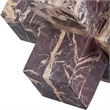 Meridian Furniture Jack Cherry Marble Decorative Jack Object
