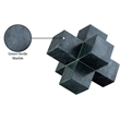 Meridian Furniture Jack Green Marble Decorative Jack Object