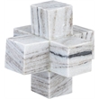Meridian Furniture Jack Panda Marble Decorative Jack Object