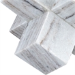 Meridian Furniture Jack Panda Marble Decorative Jack Object