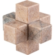 Meridian Furniture Jack Pink Marble Decorative Jack Object