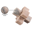 Meridian Furniture Jack Pink Marble Decorative Jack Object