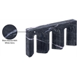 Meridian Furniture Curva Black Marble Decorative Object