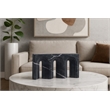 Meridian Furniture Curva Black Marble Decorative Object