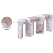 Meridian Furniture Curva Brown Marble Decorative Object