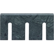Meridian Furniture Curva Green Marble Decorative Object