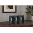 Meridian Furniture Curva Green Marble Decorative Object
