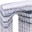 Meridian Furniture Curva Panda Marble Decorative Object