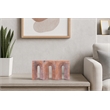 Meridian Furniture Curva Pink Marble Decorative Object