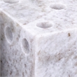 Meridian Furniture Dice Brown Marble Decorative Dice