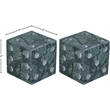 Meridian Furniture Dice Green Marble Decorative Dice