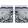 Meridian Furniture Dice Panda Marble Decorative Dice