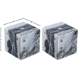 Meridian Furniture Dice Panda Marble Decorative Dice