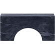 Meridian Furniture Cambre Black Marble Decorative Object