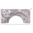 Meridian Furniture Cambre Brown Marble Decorative Object