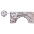 Meridian Furniture Cambre Brown Marble Decorative Object