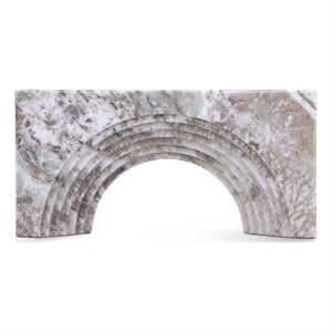 Meridian Furniture Cambre Brown Marble Decorative Object