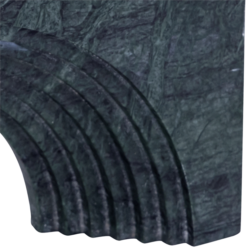 Meridian Furniture Cambre Green Marble Decorative Object