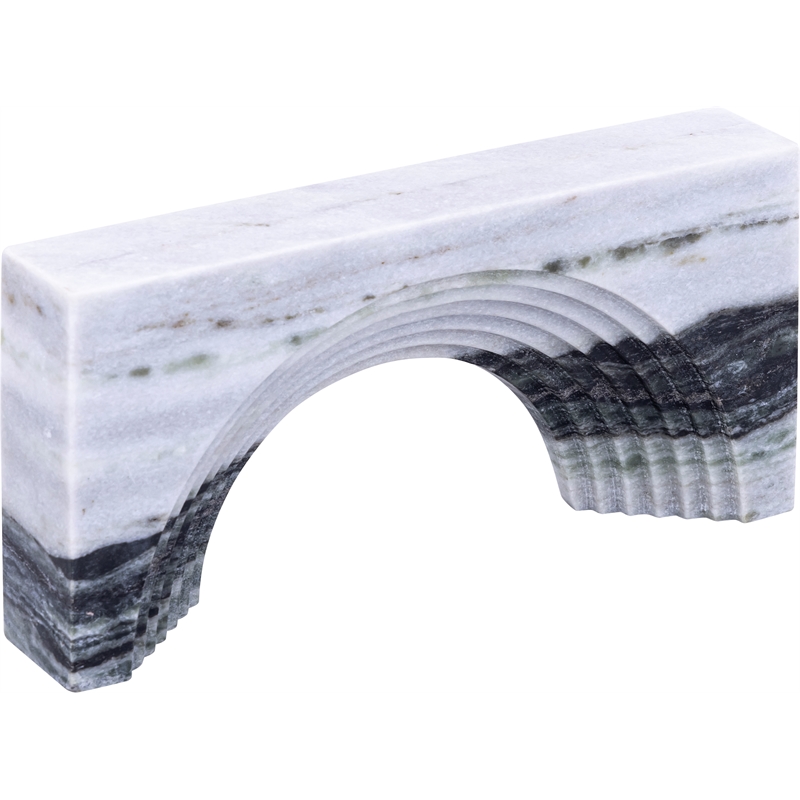 Meridian Furniture Cambre Panda Marble Decorative Object
